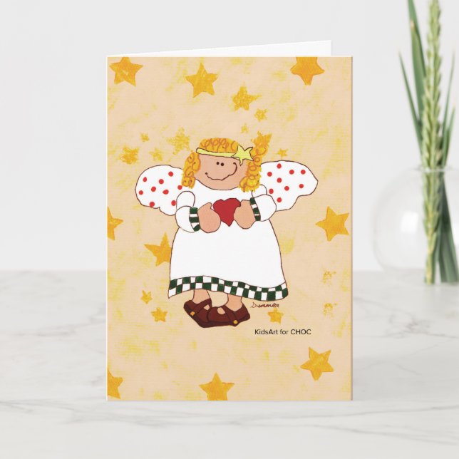 Ángel - Arte para niños de la CHOC (Anverso)