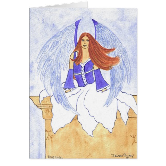 Ángel azul (Frente)
