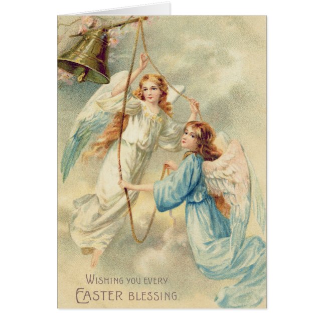 Angel Cherub Heaven Ringing Bell (Frente)