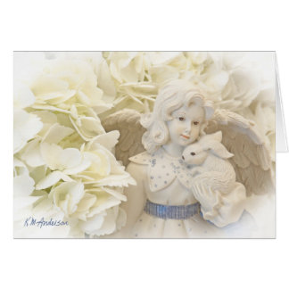 Ángel con el conejito