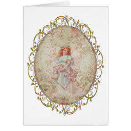 Ángel con las flores