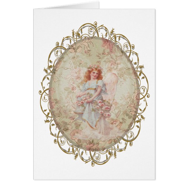 Ángel con las flores (Frente)