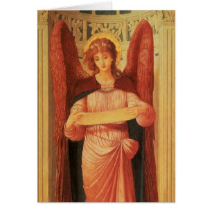 Ángel con un rollo por John Melhuish Strudwick