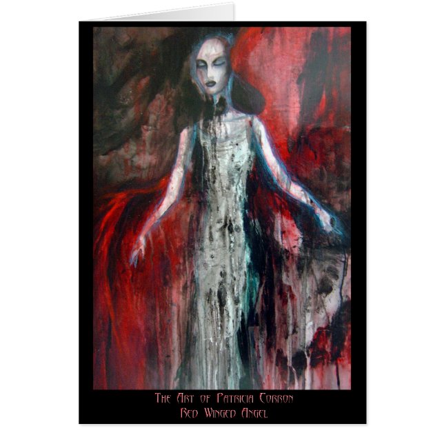 Ángel de alas rojas (Frente)