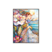 Ángel De Emociones Impresión De Lienzo De Estilo T