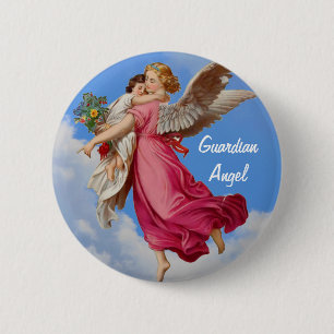 Ángel de guarda y botón inspirador del niño