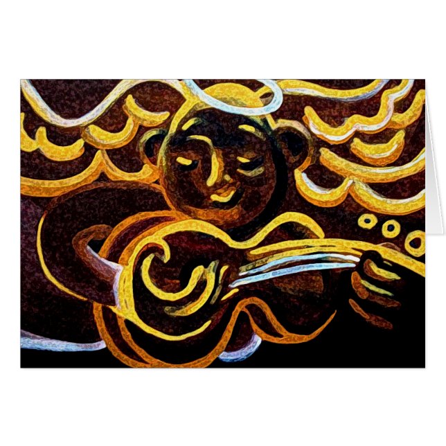 ángel de guitarra (Anverso (Horizontal))