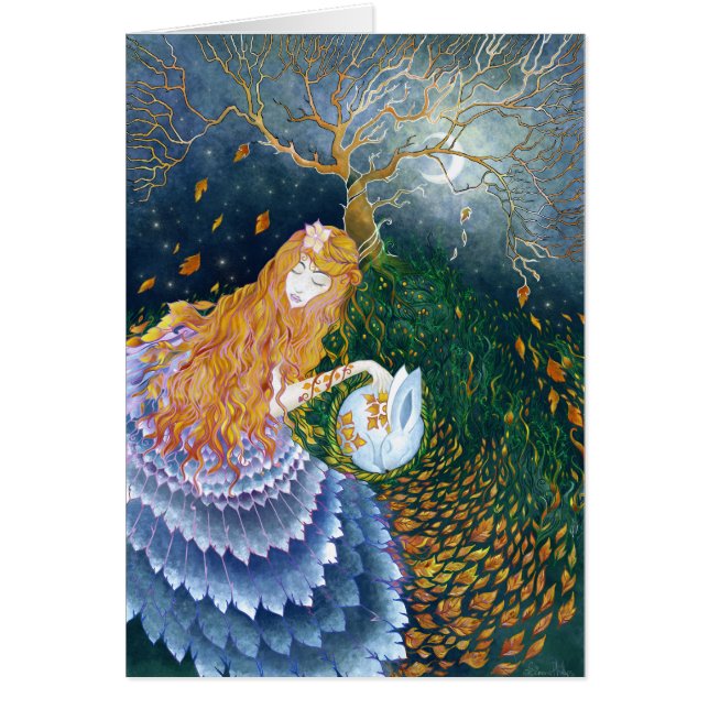 Ángel de la caída del otoño (Frente)