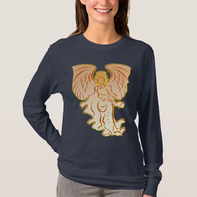 Ángel de la camiseta de amor (Anverso)