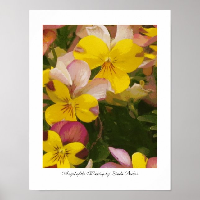Ángel de la impresión matutina de Linda Becker (Frente)