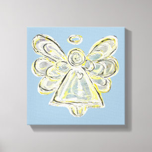 Ángel de la Luz Blanca Ángel de tela envuelto arte