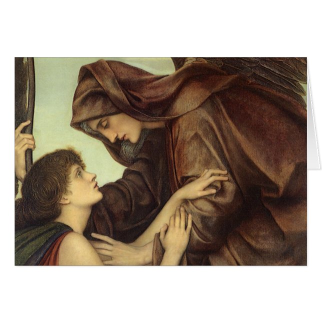 Ángel de la muerte por Evelyn De Morgan (Anverso (Horizontal))