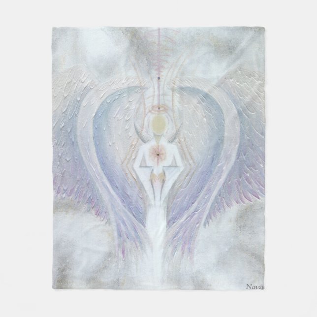 Ángel de la revelación - manta del paño grueso y (Anverso)