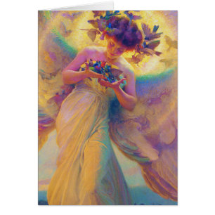 Ángel de los pájaros