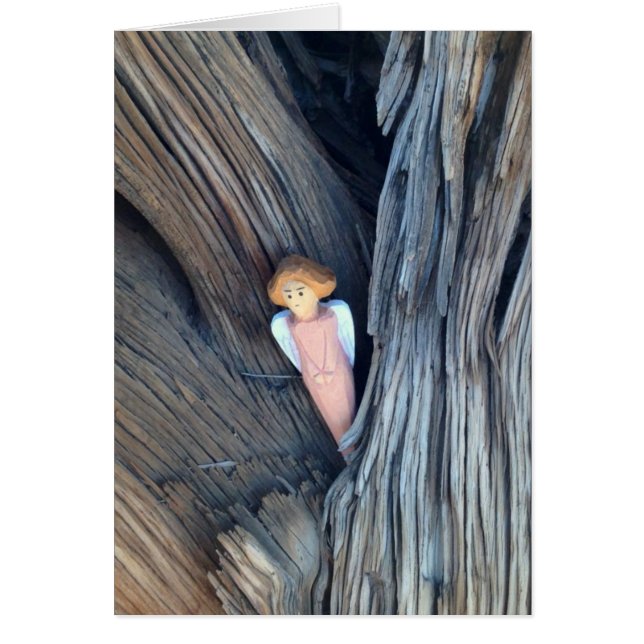 Angel de madera (Frente)