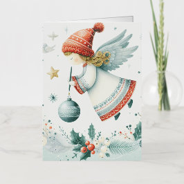 Ángel de Navidades espirituales de la elegancia es