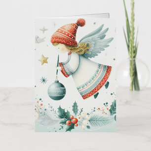 Ángel de Navidades espirituales de la elegancia es