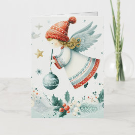 Ángel de Navidades espirituales de la elegancia es