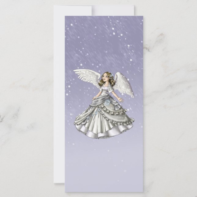 Ángel de nieve (Anverso)