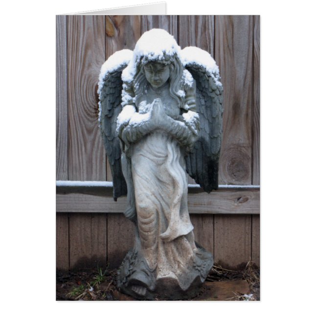 Ángel de nieve sucia (Frente)