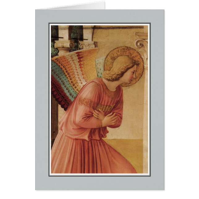 Ángel del anuncio por Fra Angelico (Frente)