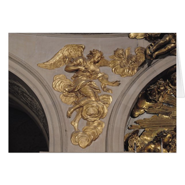 Ángel del estilo de Louis XIV, del arco (Anverso (Horizontal))