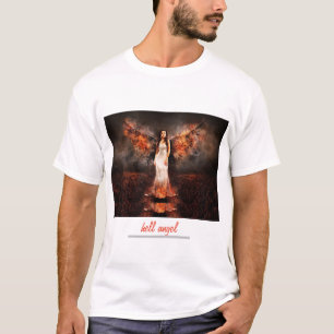 Ángel del infierno de la camiseta