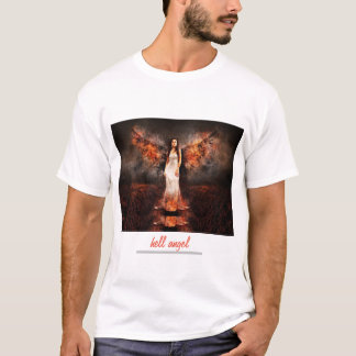 Ángel del infierno de la camiseta
