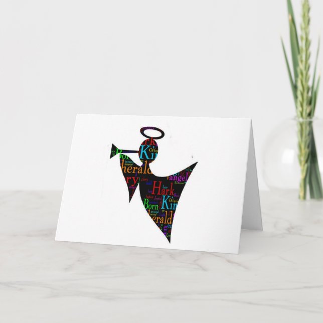 Ángel del navidad (Anverso)