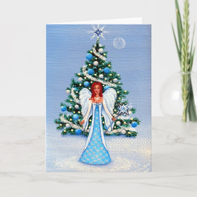 "Ángel del navidad blanco " (Anverso)