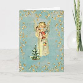 Ángel del navidad del vintage