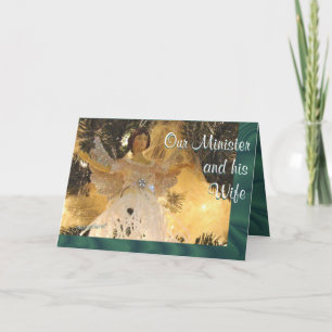 Ángel del navidad en personalizar verde azulado