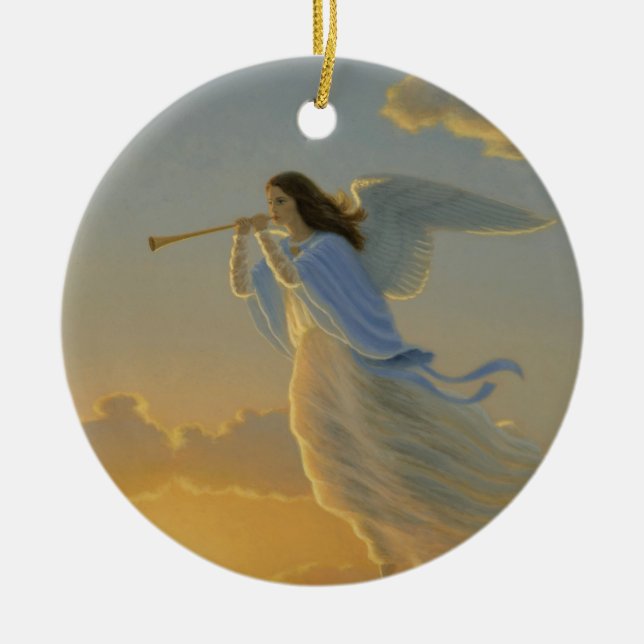 Ángel del ornamento del amanecer (Frente)