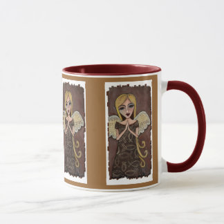 Ángel del rezo - taza de fe