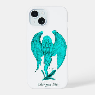 Ángel, diseño negro y verde