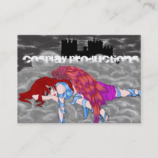 Ángel Dream Anime y Tarjeta Cosplay (Anverso)
