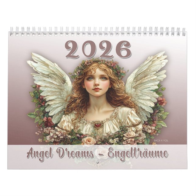Angel Dreams - Calendario Engelträume 2026 (Tapa)