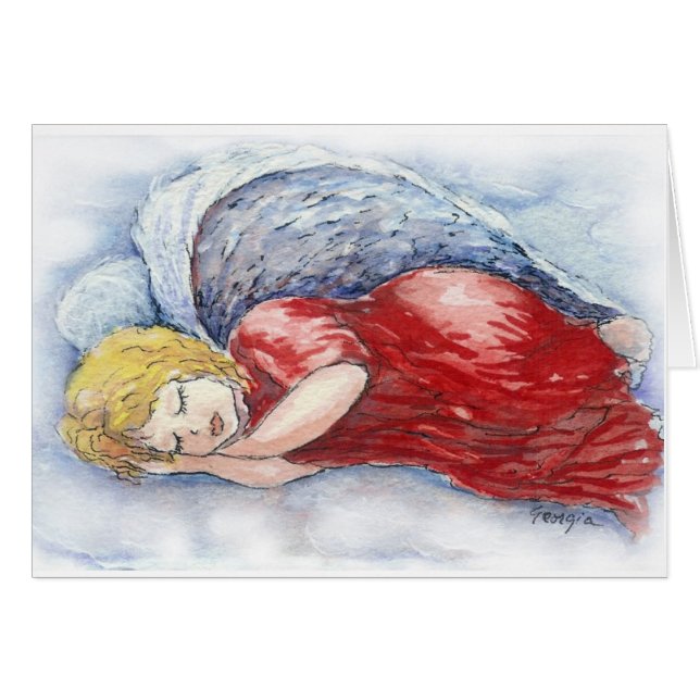 ángel dulce… que duerme (Anverso (Horizontal))