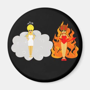 Ángel e imán del diablo