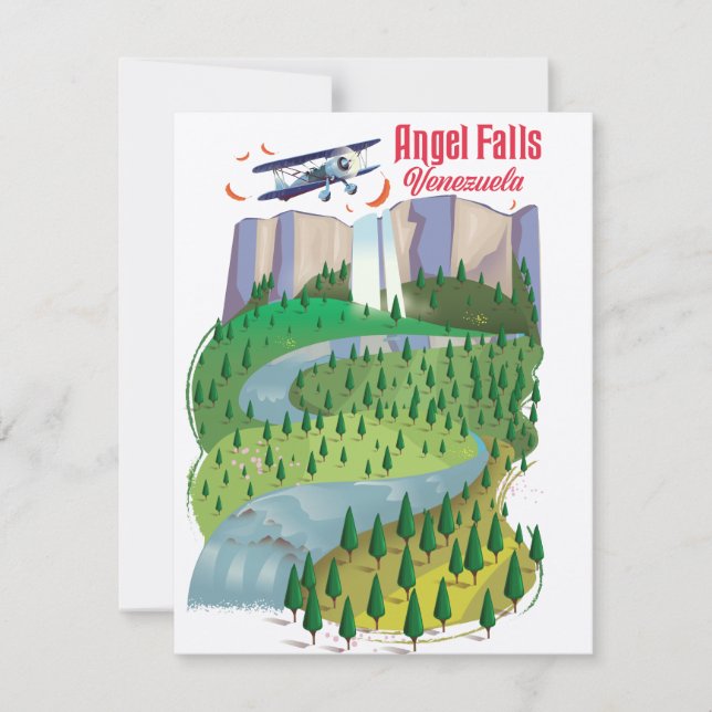 Angel Falls Venezuela (Anverso)