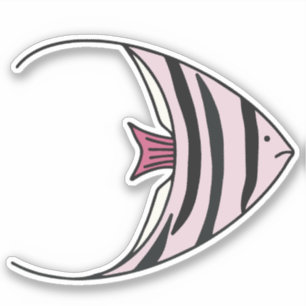 Angel Fish Pegatina