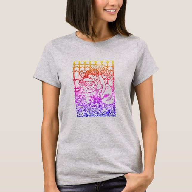 ANGEL GUARDIANO, CAMISETA EN CEMETERY BASIC (Anverso)
