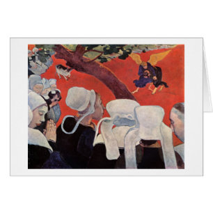 Angel Lucha con Jacob, Paul Gauguin