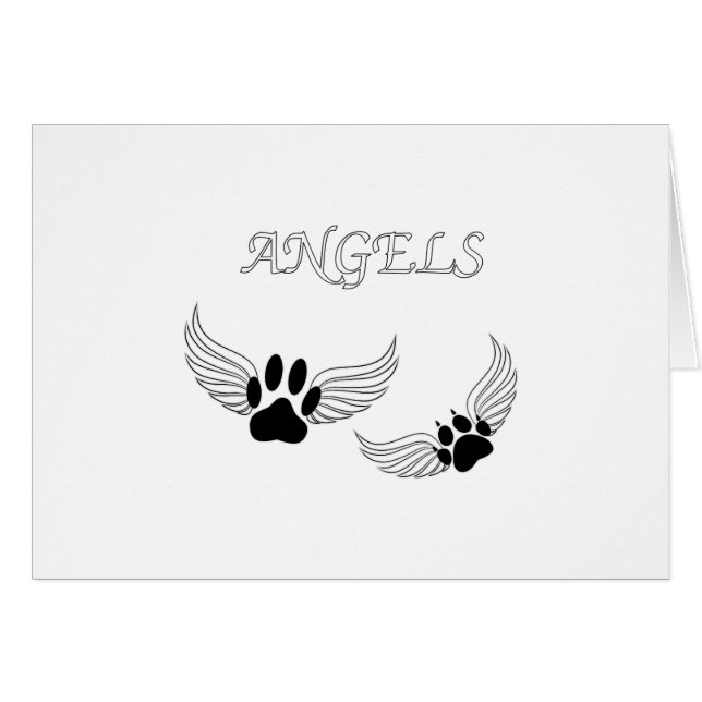 Angel Mascota Paws (Anverso (Horizontal))