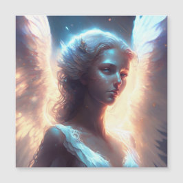 Ángel místico de ojos azules
