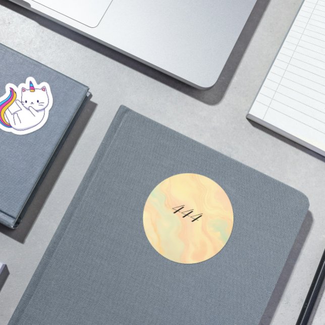 Angel número 444 Pegatina (Subido por el creador)