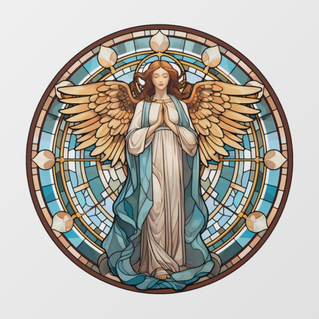 Ángel - Pegatina de llamadas de la ventana de Sun  (Hoja)