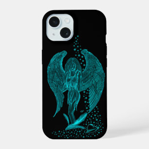 Ángel perdido en el amor, negro y verde diseño