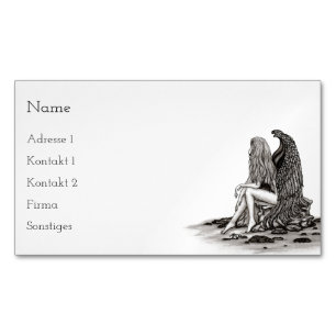 Ángel, perdido en tarjetas de visita