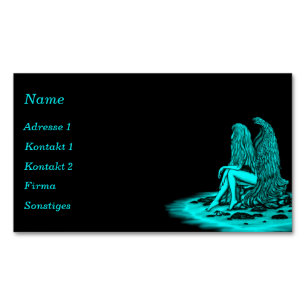 Ángel, perdido en tarjetas de visita